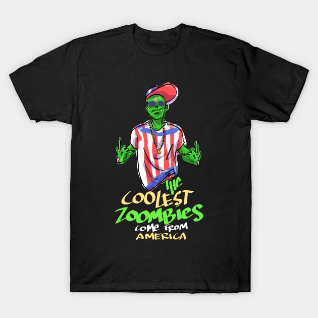 Halloween Zombies T-Shirt by TheBestHumorApparel